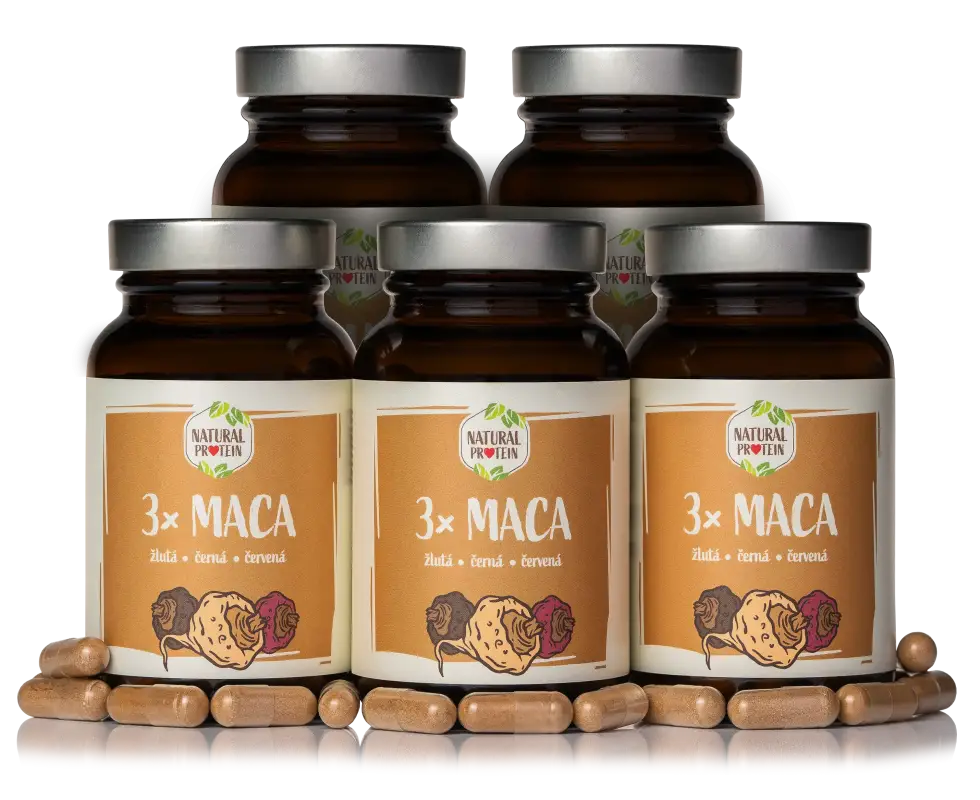 3x Maca (60 kapslí) 5 kusov