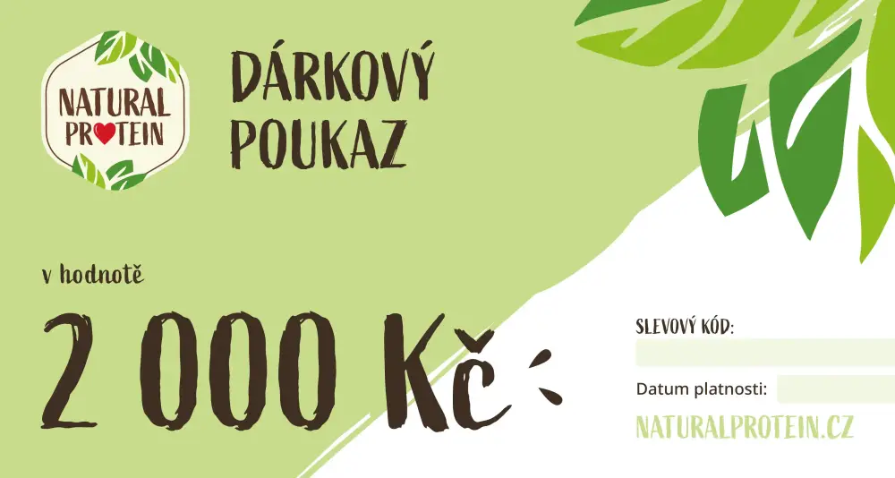 Darčekový poukaz - 20 / 40 / 80 EUR (online) 80 EUR