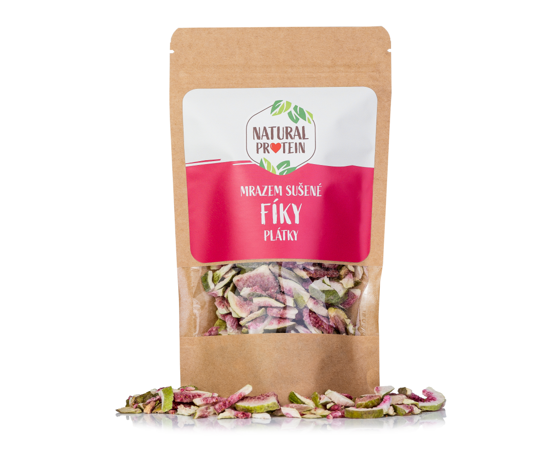 Mrazom sušené figy plátky 1 kus
